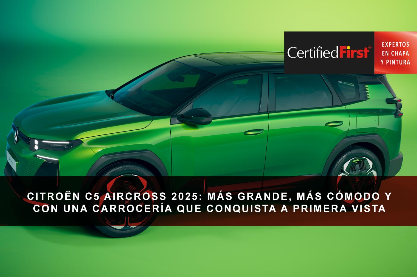 Citroën C5 Aircross 2025: más grande, más cómodo y con una carrocería que conquista a primera vista
