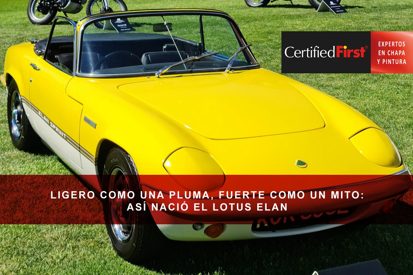 Ligero como una pluma, fuerte como un mito: así nació el Lotus Elan