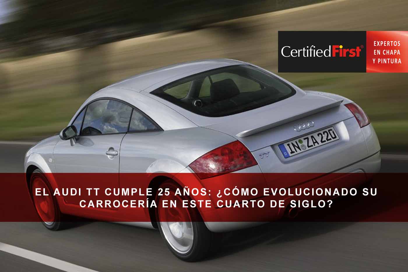 El Audi TT cumple 25 años: ¿cómo evolucionado su carrocería en este cuarto de siglo?