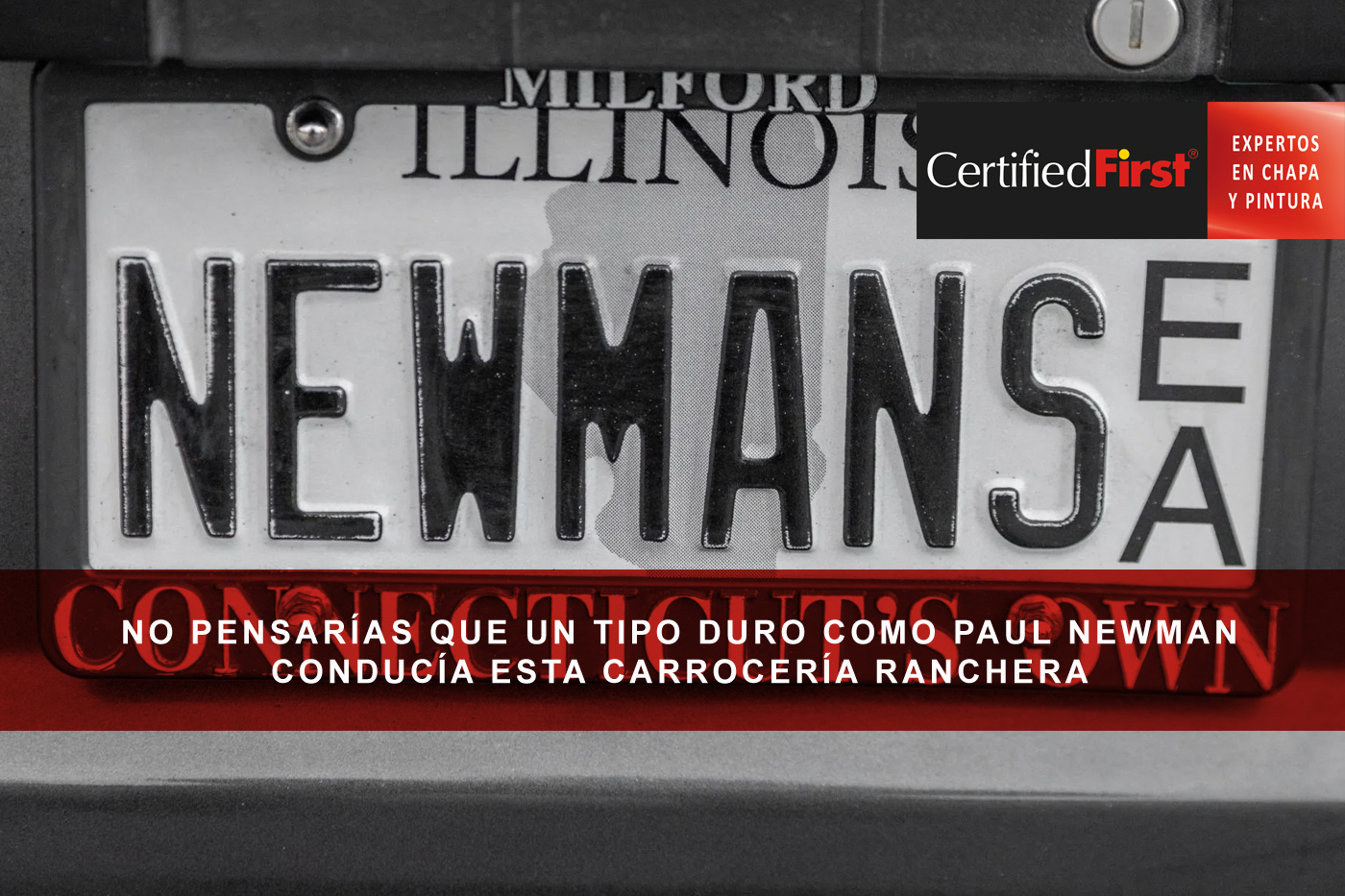 No pensarías que un tipo tan duro como Paul Newman, conducía esta carrocería ranchera que ha salido subasta