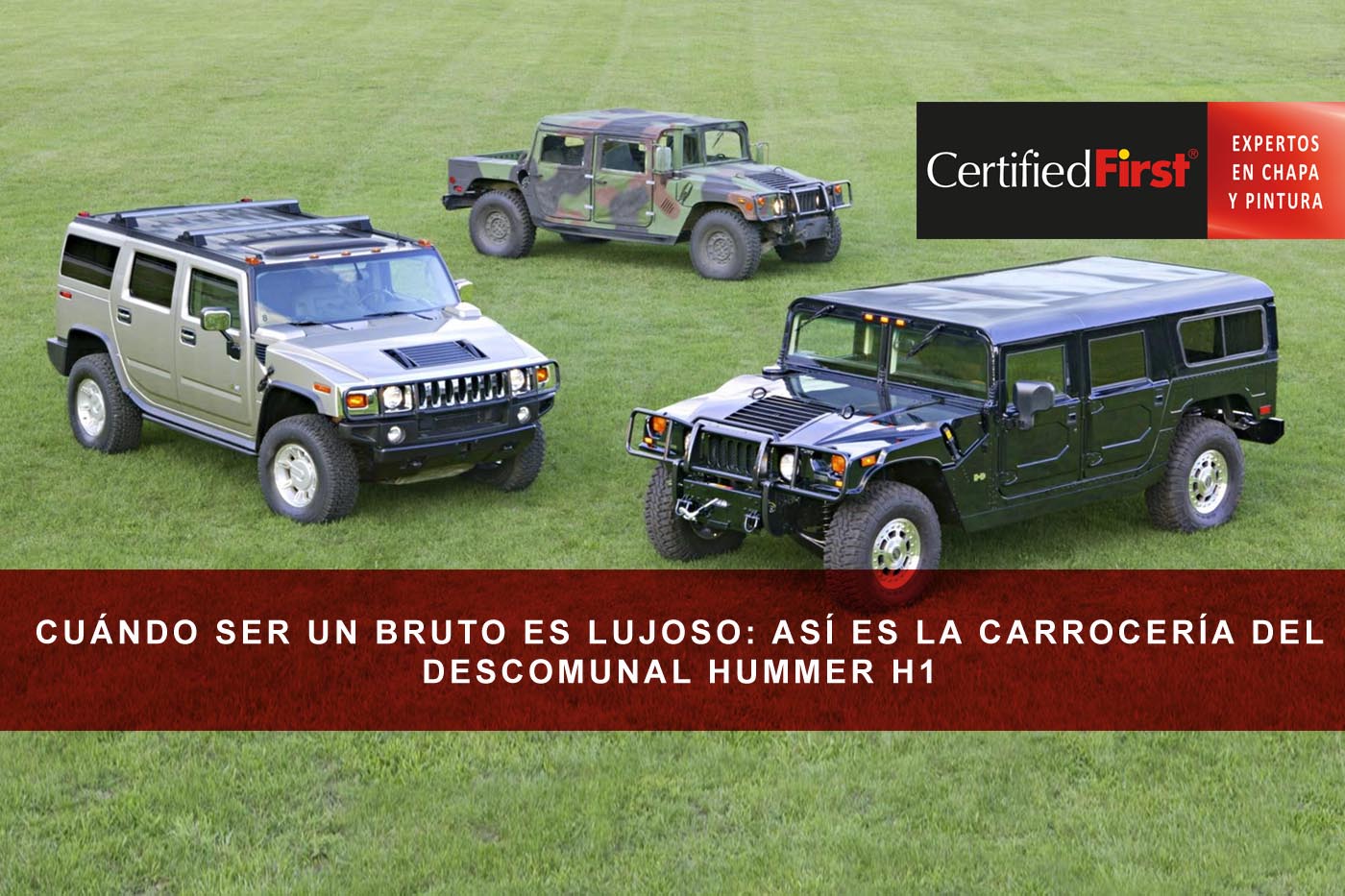 Cuándo ser un bruto es lujoso: así es la carrocería del descomunal Hummer H1