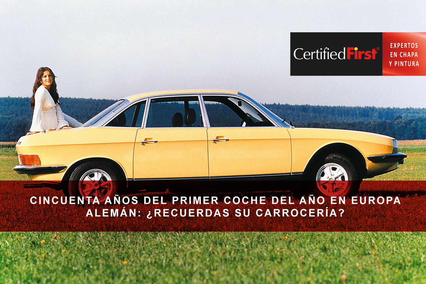 Cincuenta años del primer coche del año en Europa alemán: ¿Recuerdas su carrocería?