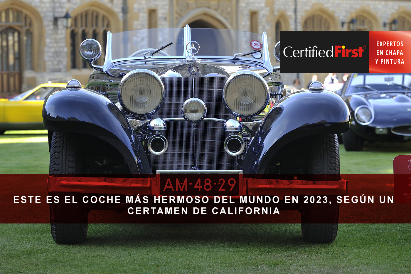 Este es el coche más hermoso del mundo en 2023, según un certamen de California