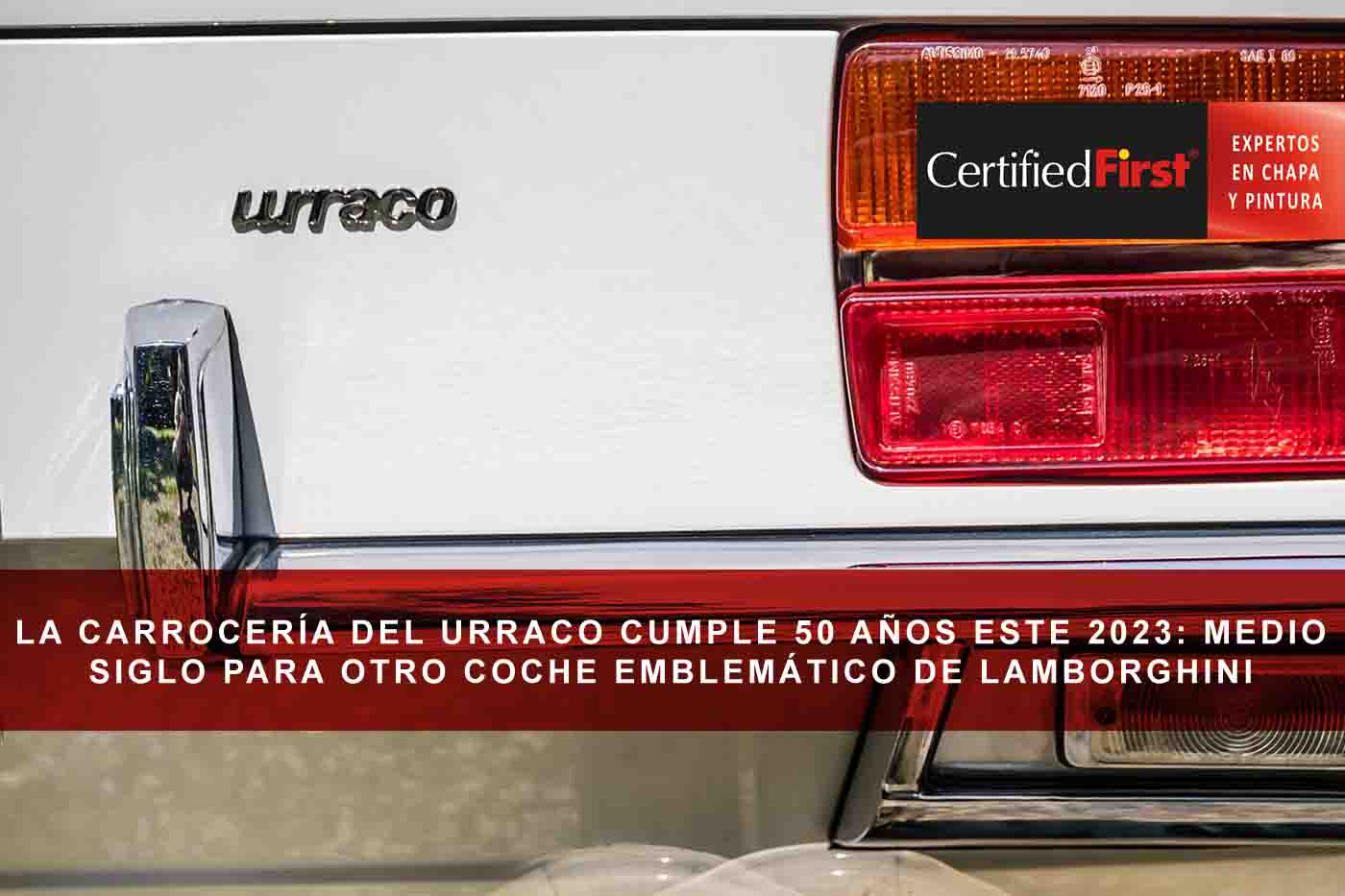 La carrocería del Urraco cumple 50 años este 2023: Medio siglo para otro coche emblemático de Lamborghini